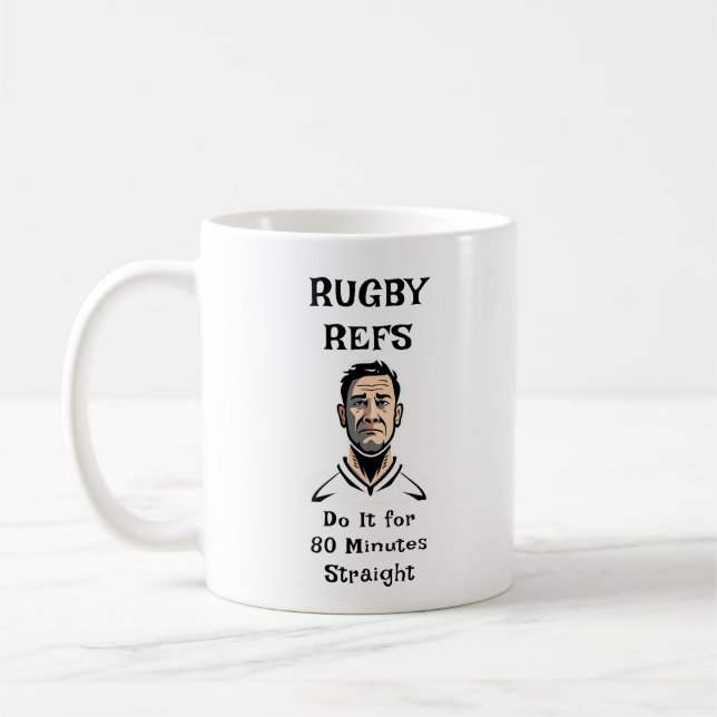Rugby Refs Mugg (Vänster)