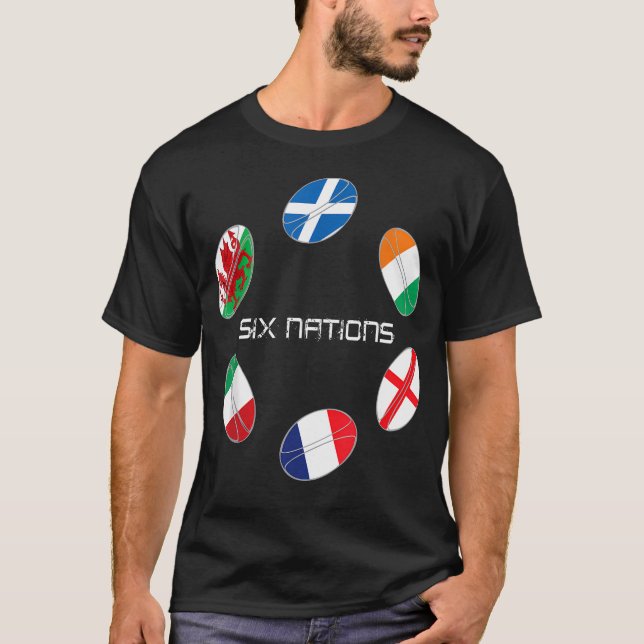 Rugby Six T Shirt (Framsida)