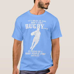 Rugby Smart People Sport Funny Rugby Player 1 T Shirt