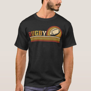 Rugby Sport Älskare - Rugby Player Team Coach Retr T Shirt