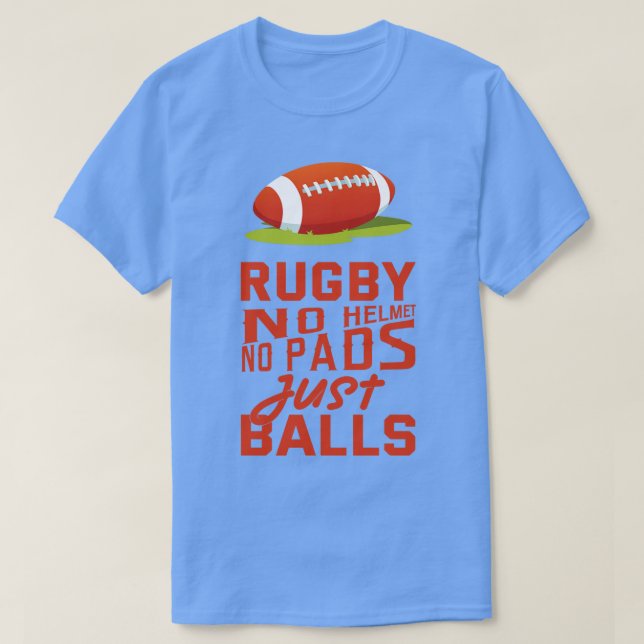 Rugby Sport Gift 4 T Shirt (Design framsida)