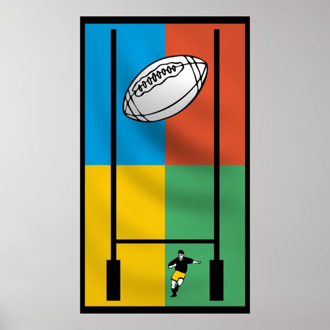 Rugby Sport Poster (Framsidan)