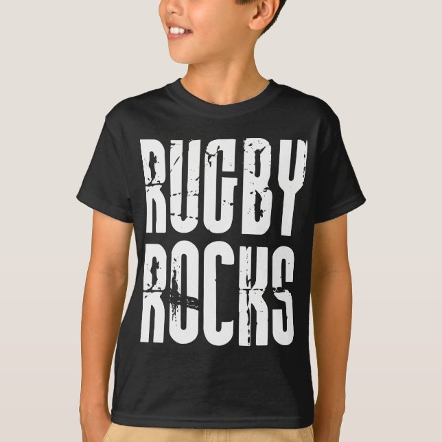Rugby Sten T Shirt (Framsida)