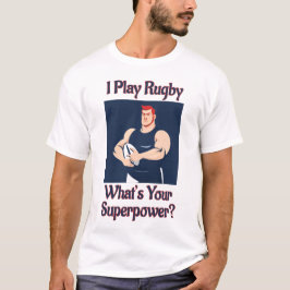 Rugby Superpower - Unisex Rugby T-Shirt