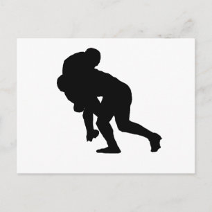 Rugby Tackle Vykort