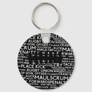Rugby Union Gifts Nyckelring