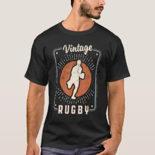 Rugby Vintage Retro Classic Sport Kärlek 1 T Shirt
