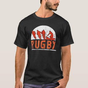 Rugby Vintage Stil T Shirt