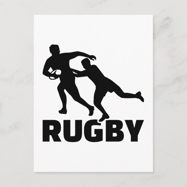 Rugby Vykort (Framsida)