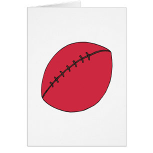 Rugbyboll Hälsningskort