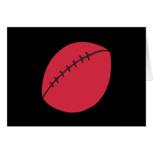 Rugbyboll Hälsningskort