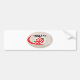 RugbybollEngland engelska steg Bildekal