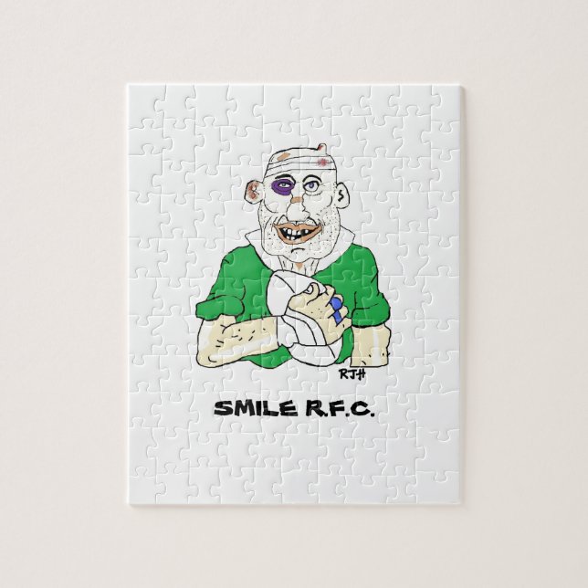 rugbydesigner pussel (Vertikal)