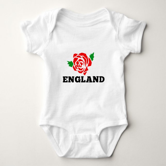 RugbyEngland engelska steg T-shirt (Framsida)