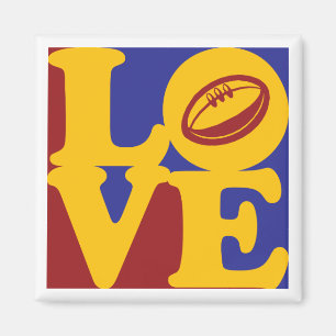 Rugbykärlek Magnet