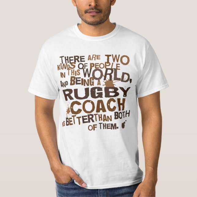 Rugbylagledaregåva Tee Shirt (Framsida)