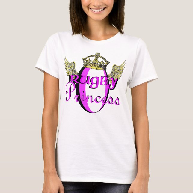 RugbyPrincess T Shirt (Framsida)