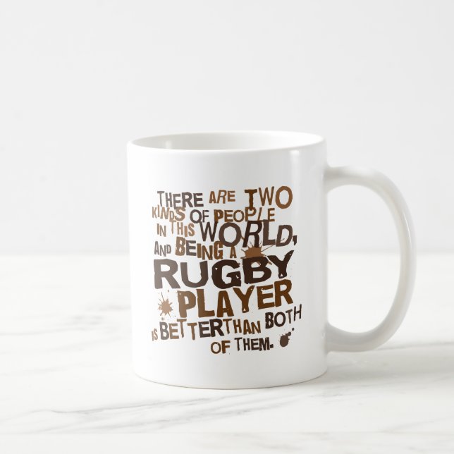 Rugbyspelaregåva Kaffemugg (Höger)