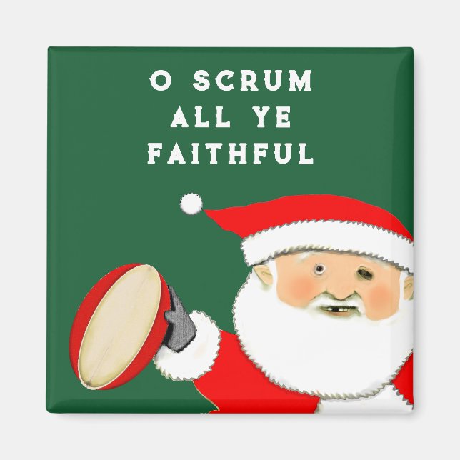 Rugbystrumpfyllnad Magnet (Framsidan)