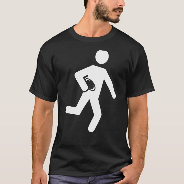 Rugbysymbol T Shirt (Framsida)