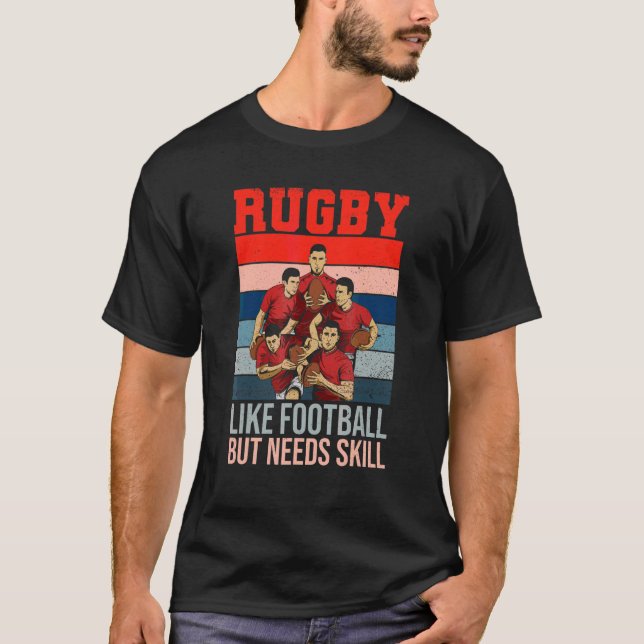 Rugbytsoffert för en Rugby Teammate T Shirt (Framsida)