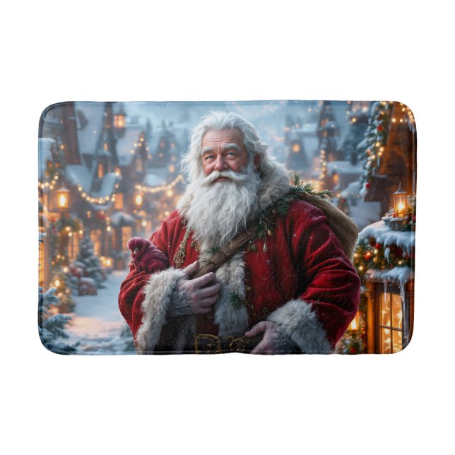 Ruged Santa Bath Mat Badrumsmatta (Framsidan)