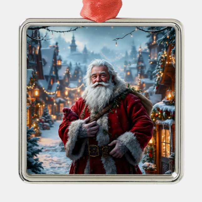 Ruged Santa Ornament (Framsidan)