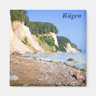 Rügen kritaklippor magnet
