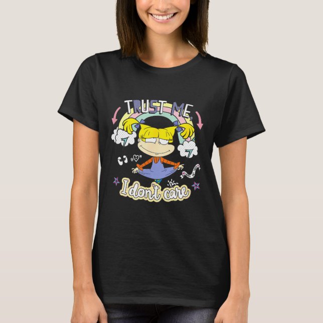 Rugrats Angelica Trust Me, I Don't Care  T Shirt (Framsida)