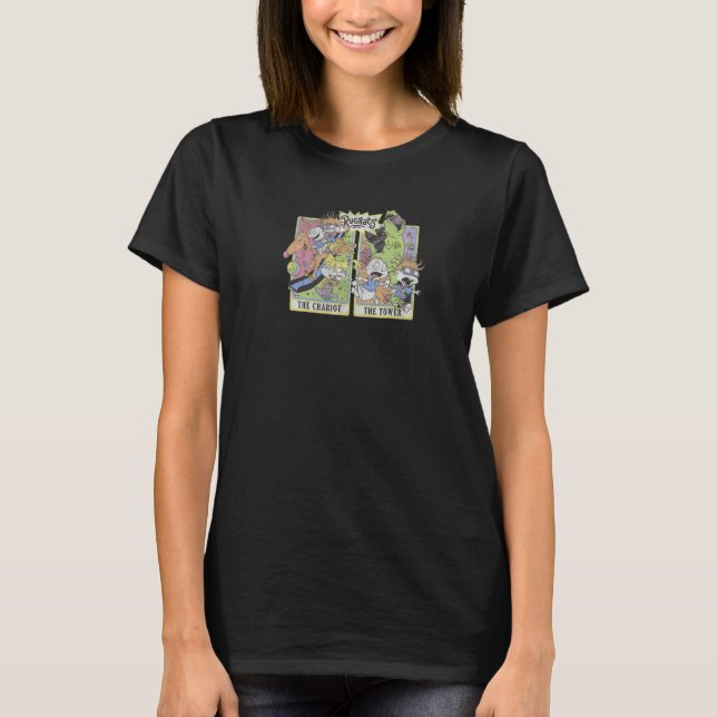 Rugrats Chariot and Tower Panel Group Shot Premium T Shirt (Framsida)