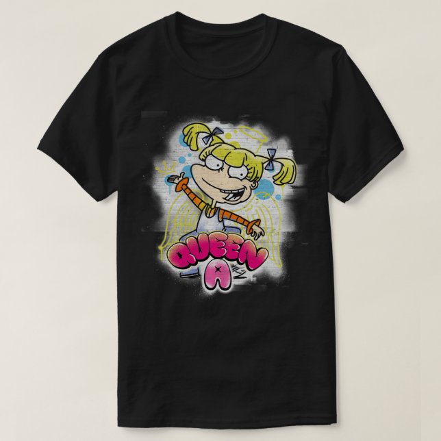 Rugrats Queen A for Angelica Pullover  T Shirt (Design framsida)