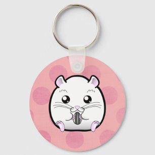 Rugular all vitsyrianHamster Nyckelring