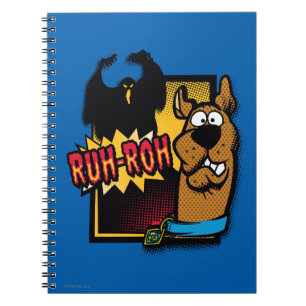 Ruh-Roh Scooby-Doo och en spöke Anteckningsbok Med Spiral