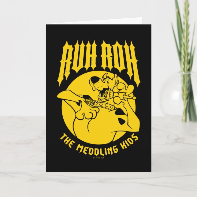 Ruh Roh Scooby-Doo the Meddling Kids Icon Kort (Framsida)