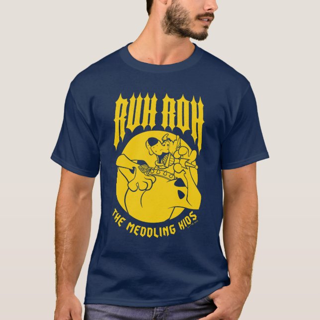 Ruh Roh Scooby-Doo the Meddling Kids Icon T Shirt (Framsida)