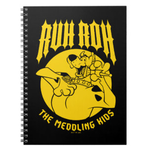 Ruh Roh Scooby-Doo The Meddling Kids Ikon Anteckningsbok