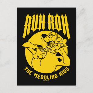 Ruh Roh Scooby-Doo The Meddling Kids Ikon Vykort