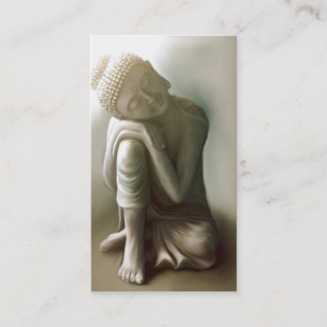 Ruhender Buddha Visitkort (Framsida)