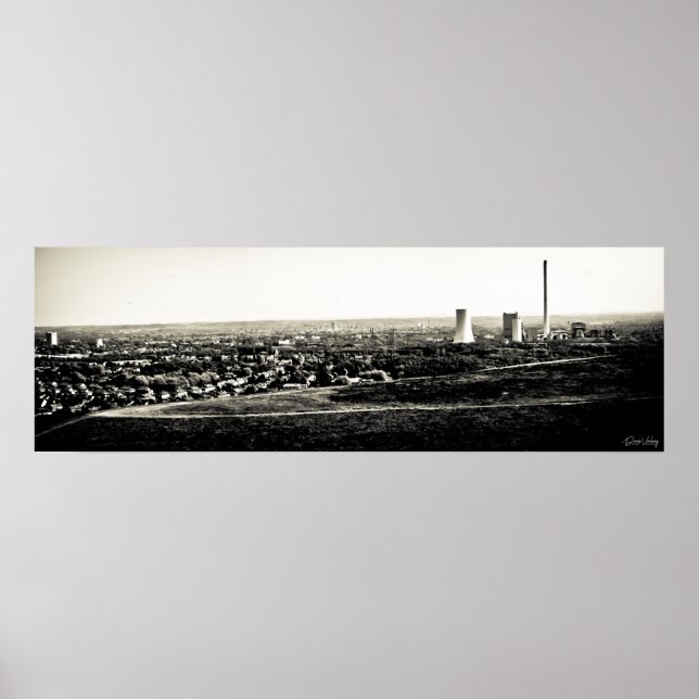 Ruhrpott Panorama Poster (Framsidan)