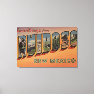 Ruidoso, New mexico - Stora Brev Scenes Canvastryck