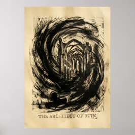 Ruinens Arkitekt Poster