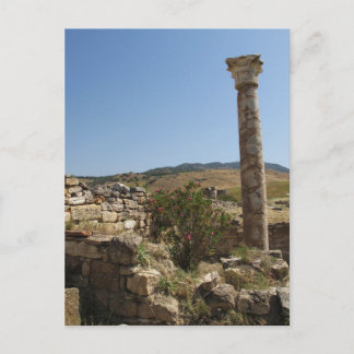 Ruiner från det gamla HIERAPOLIS. Vykort