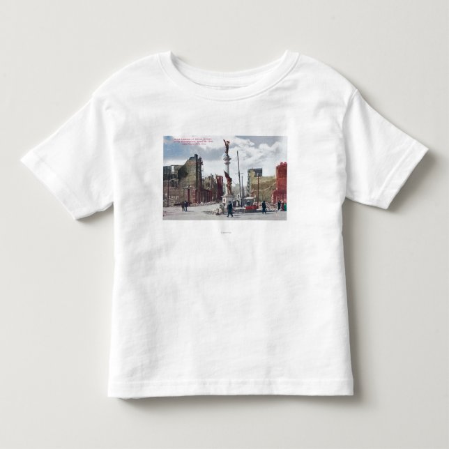 Ruins Along Mason Street, Union Square Charter Tee (Framsida)