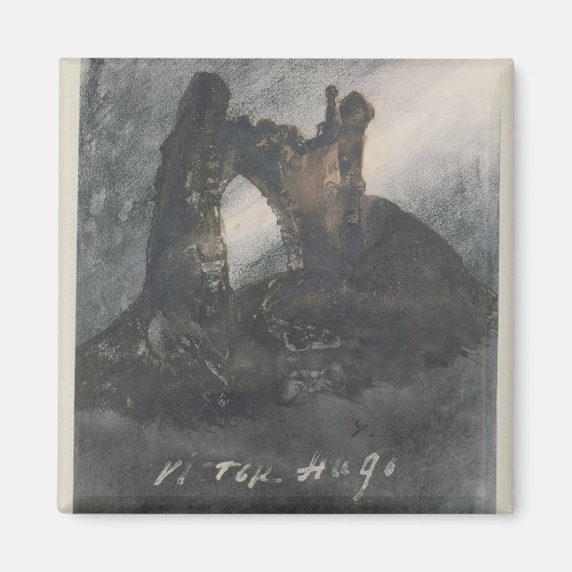 Ruins at Groz-Nez, Jersey eller Arch Magnet (Framsidan)