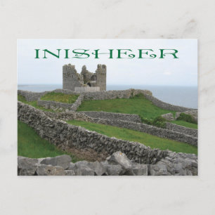 Ruins at Inisheer, Irland Vykort
