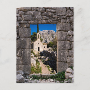 Ruins in Kotor, Montenegro Vykort