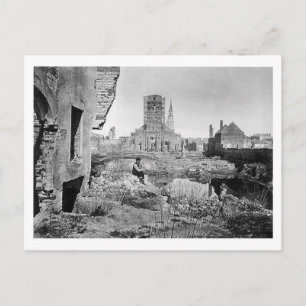 Ruins of Charleston South Carolina 1865 Vykort
