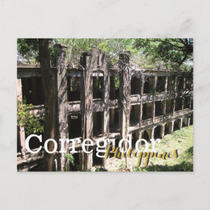 Ruins of Corregidor Bataan Filippinerna Vykort