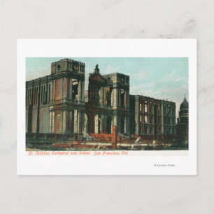 Ruins of St Ignatius Cathedral and School Vykort