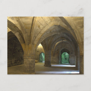 Ruins of The Kung vin cellar Dunfermline Palace Vykort